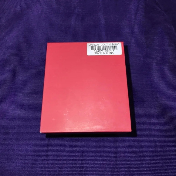 Perry Ellis Portfolio Cufflinks Silver Tone Gold Tone Tie Bar Clip Boxed - Picture 4 of 10